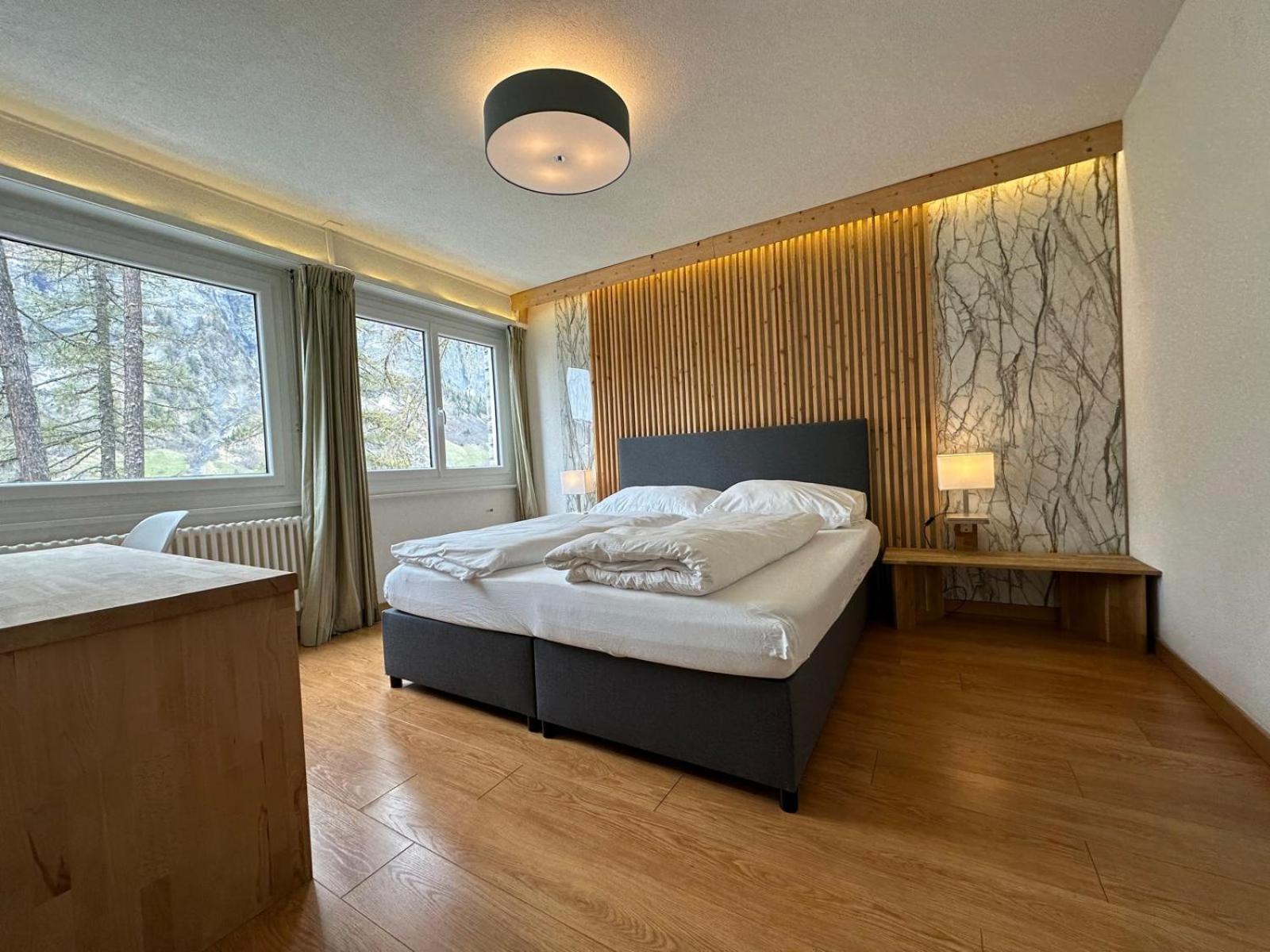 Center, Sauna, View - Haus Linaria Leukerbad Luaran gambar