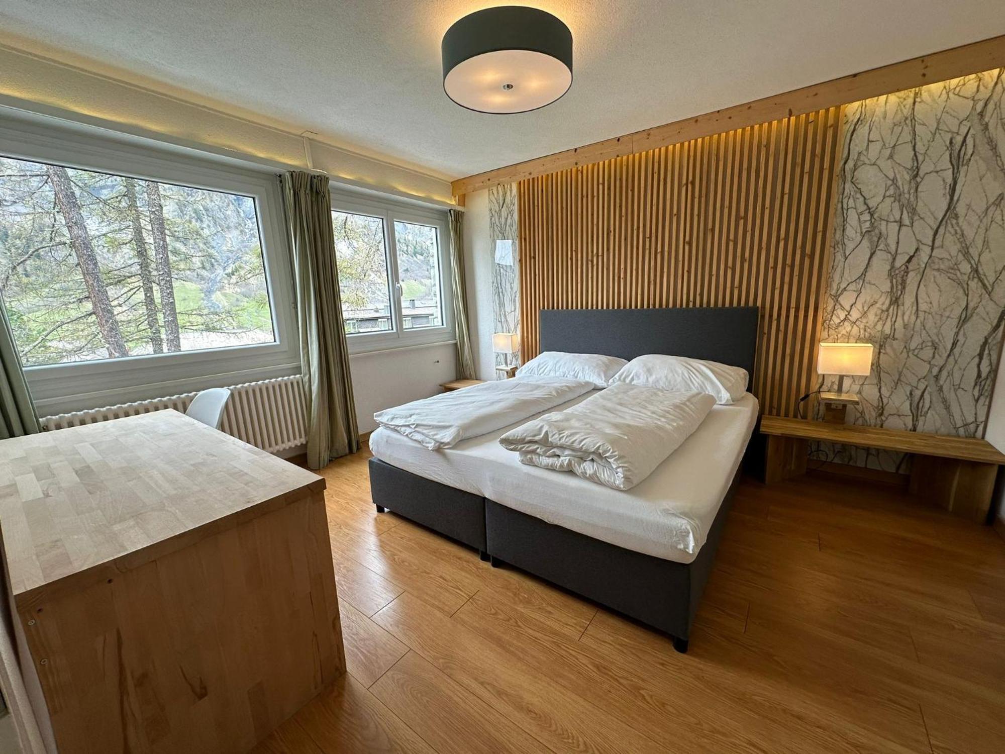 Center, Sauna, View - Haus Linaria Leukerbad Luaran gambar