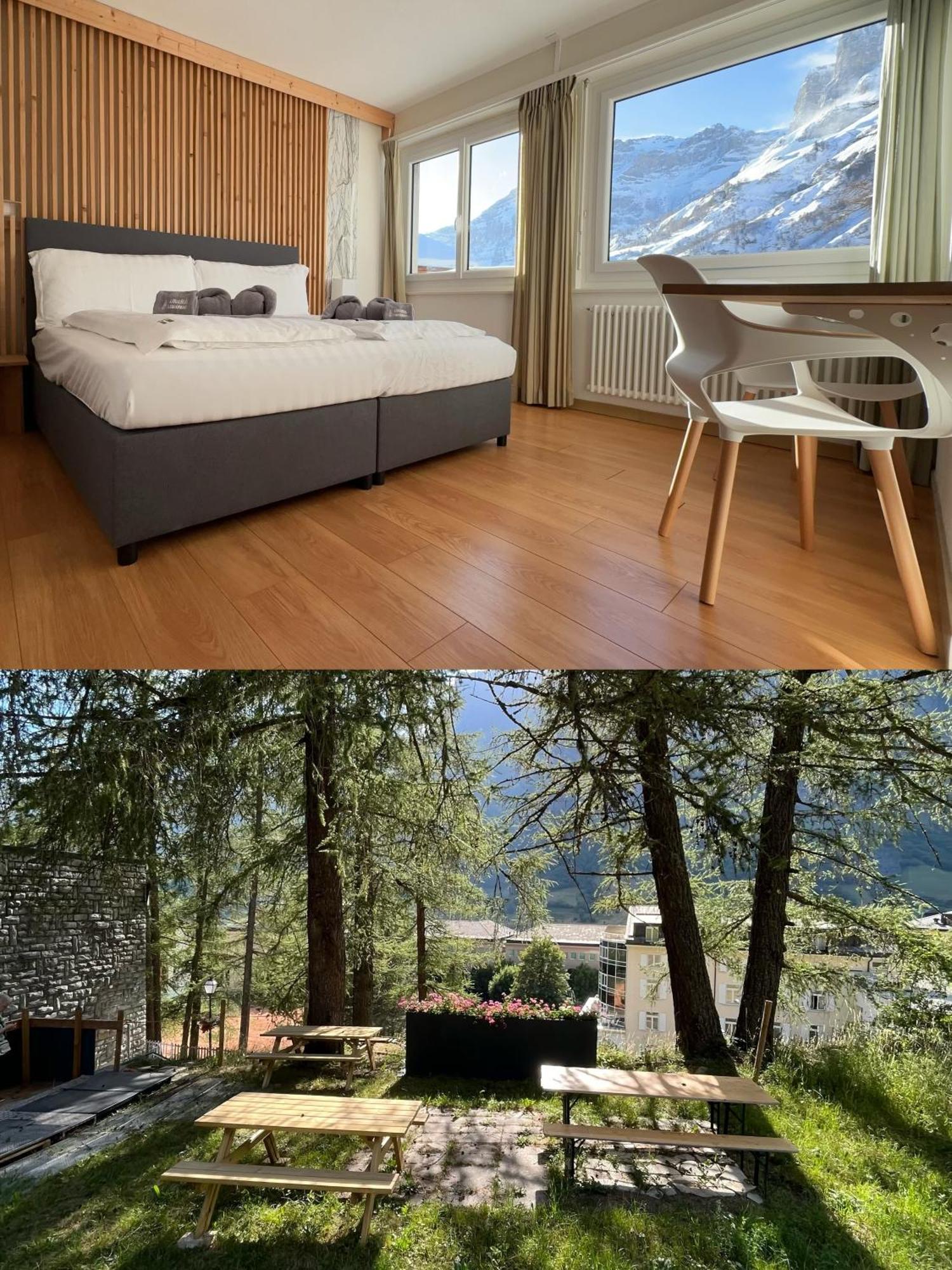 Center, Sauna, View - Haus Linaria Leukerbad Luaran gambar